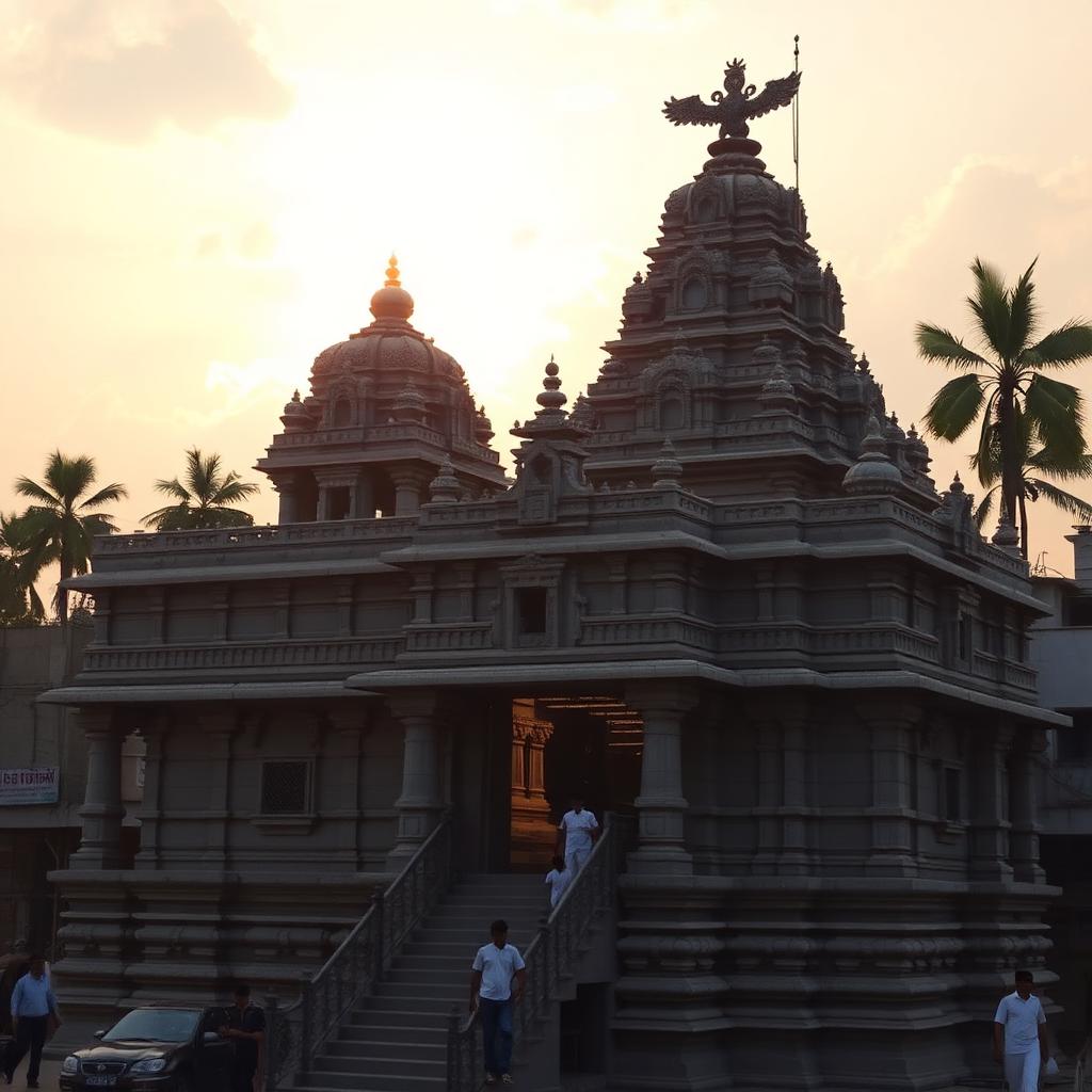 Bhadrachalam temple on Godavari